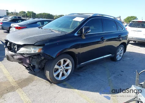 2010 Lexus Rx 350 z USA, uszkodzony, nr VIN 2T2ZK1BA6AC003551